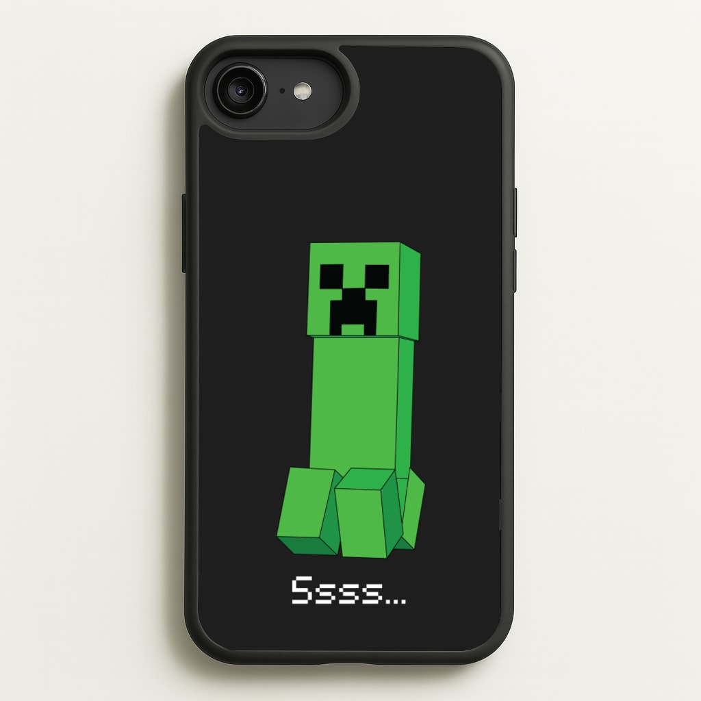 Creeper Standing  - Minecraft Phone Case for iPhone 6 Plus / 7 Plus / 8 Plus