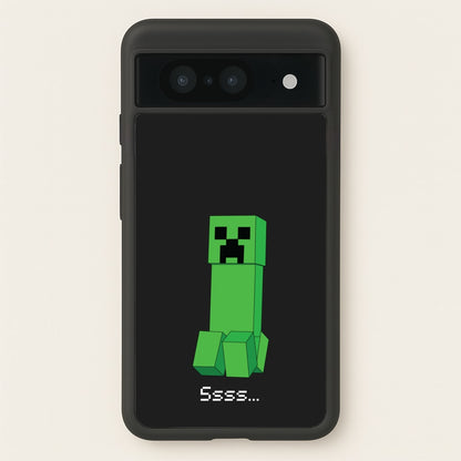 Creeper Standing  - Minecraft Phone Case for Google Pixel 8