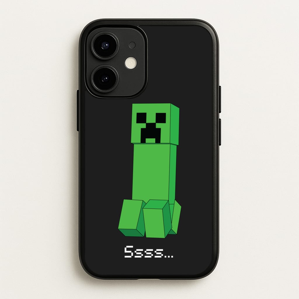 Creeper Standing  - Minecraft Phone Case for iPhone 12 / 12 Pro