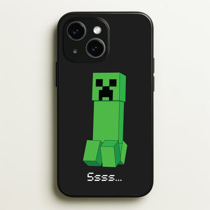 Creeper Standing  - Minecraft Phone Case for iPhone 14 Plus