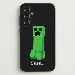 Creeper Standing  - Minecraft Phone Case for Galaxy S23FE