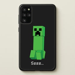 Creeper Standing  - Minecraft Phone Case for Galaxy S20 Plus