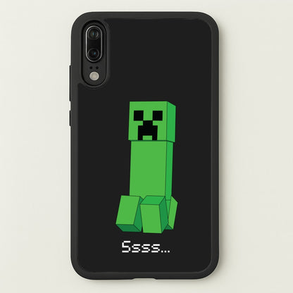 Creeper Standing  - Minecraft Phone Case for Huawei P20
