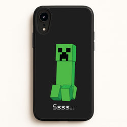 Creeper Standing  - Minecraft Phone Case for iPhone XR