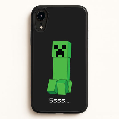 Creeper Standing  - Minecraft Phone Case for iPhone XR