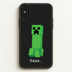 Creeper Standing  - Minecraft Phone Case for iPhone XS Max