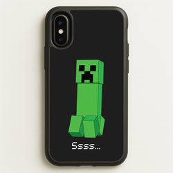 Creeper Standing  - Minecraft Phone Case for iPhone X / XS