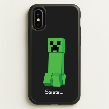 Creeper Standing  - Minecraft Phone Case for iPhone X / XS