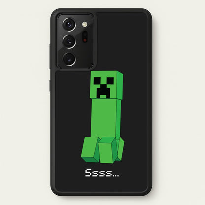 Creeper Standing  - Minecraft Phone Case for Galaxy Note 20 Ultra