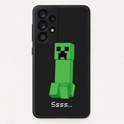 Creeper Standing  - Minecraft Phone Case for Galaxy A53