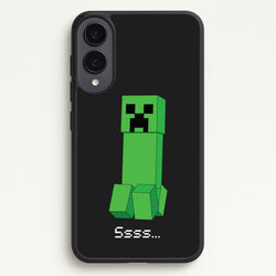 Creeper Standing  - Minecraft Phone Case for Galaxy S25 Edge