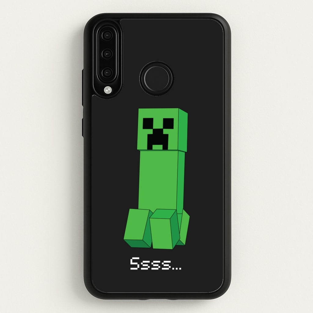 Creeper Standing  - Minecraft Phone Case for Huawei P30 Lite