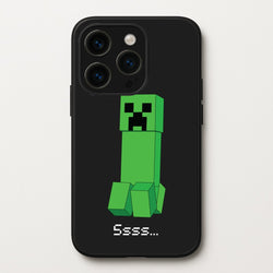 Creeper Standing  - Minecraft Phone Case for iPhone 14 Pro