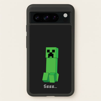 Creeper Standing  - Minecraft Phone Case for Google Pixel 8 Pro