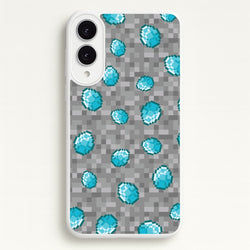 Diamond Pattern  - Minecraft Phone Case for Galaxy S25 Edge