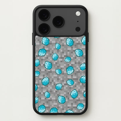 Diamond Pattern Phone Case for iPhone 17 Pro