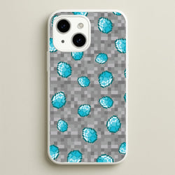 Diamond Pattern  - Minecraft Phone Case for iPhone 15 Plus