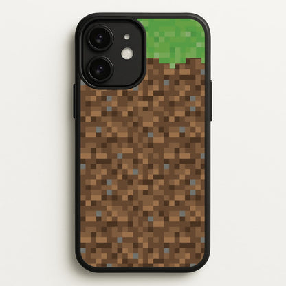 Dirt Block  - Minecraft Phone Case for iPhone 11