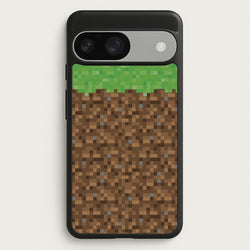 Dirt Block  - Minecraft Phone Case for Google Pixel 9 / 9 Pro