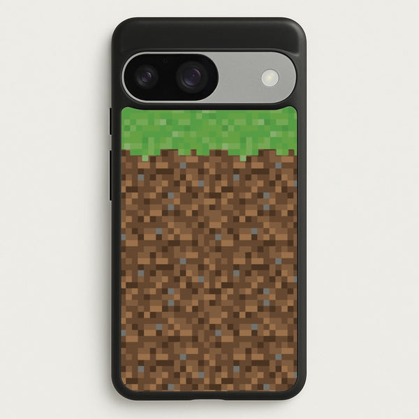 Dirt Block  - Minecraft Phone Case for Google Pixel 9 / 9 Pro