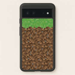 Dirt Block  - Minecraft Phone Case for Google Pixel 6