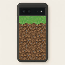Dirt Block  - Minecraft Phone Case for Google Pixel 7