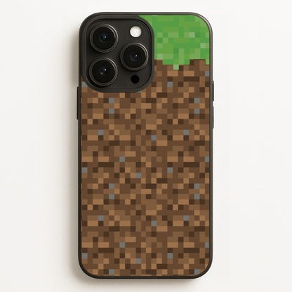 Dirt Block  - Minecraft Phone Case for iPhone 12 Pro Max