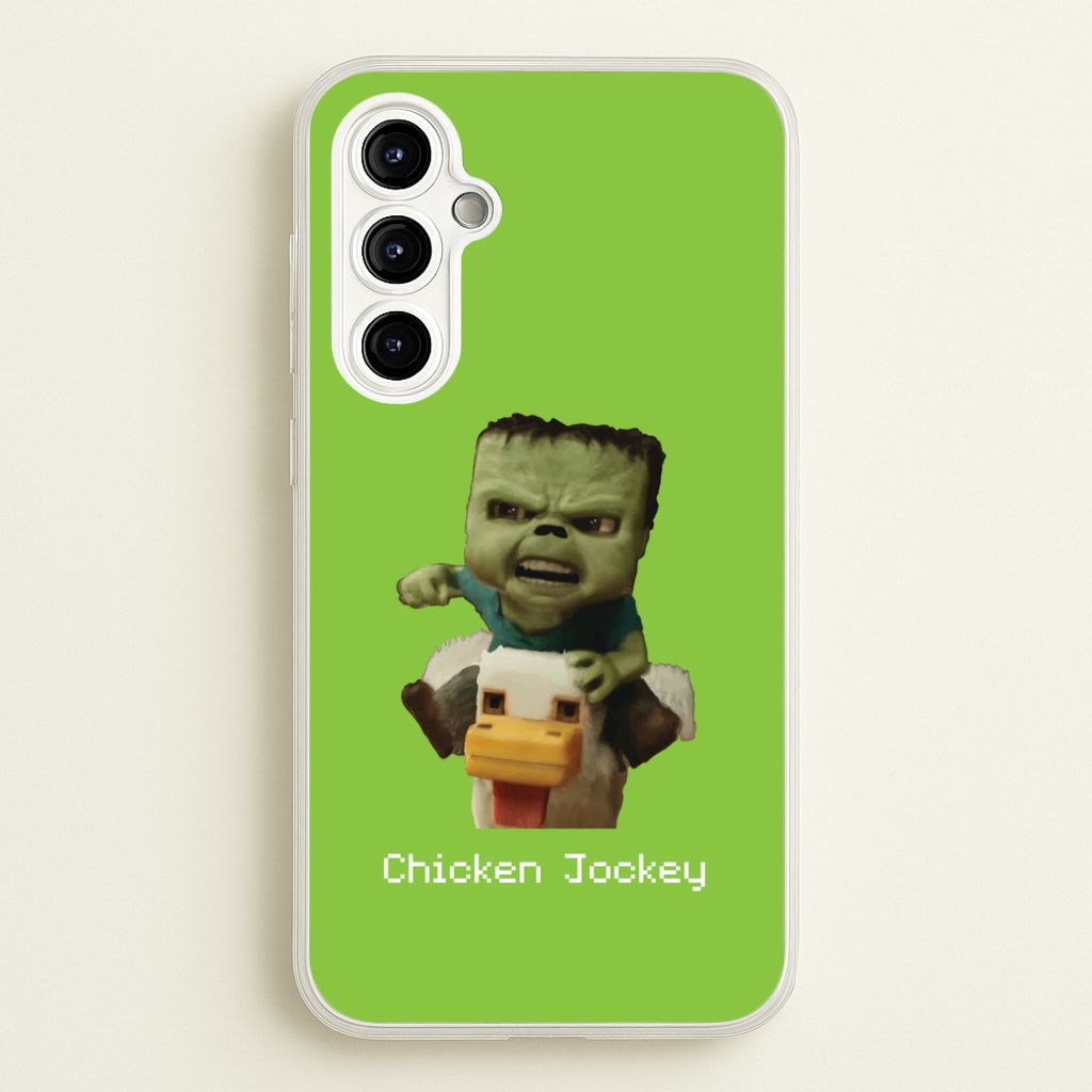 Chicken Jockey   - Minecraft Phone Case for Galaxy A54