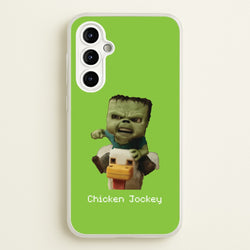 Chicken Jockey   - Minecraft Phone Case for Galaxy A54
