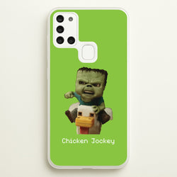 Chicken Jockey   - Minecraft Phone Case for Galaxy A21s
