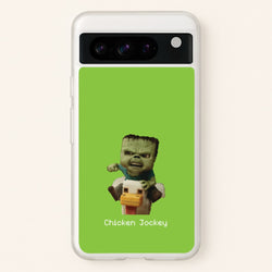 Chicken Jockey   - Minecraft Phone Case for Google Pixel 8 Pro