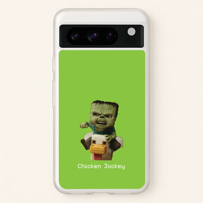 Chicken Jockey   - Minecraft Phone Case for Google Pixel 8 Pro