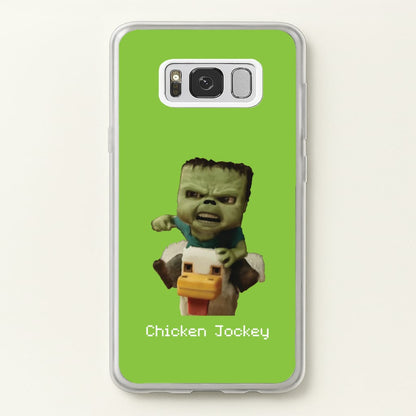 Chicken Jockey   - Minecraft Phone Case for Galaxy S8 Plus