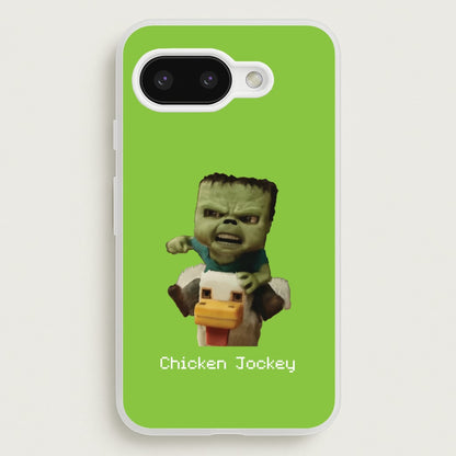 Chicken Jockey   - Minecraft Phone Case for Google Pixel 9a