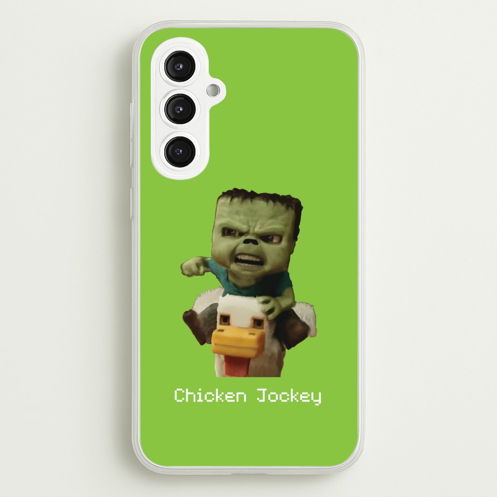Chicken Jockey   - Minecraft Phone Case for Galaxy S23FE