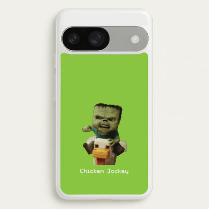 Chicken Jockey   - Minecraft Phone Case for Google Pixel 9 / 9 Pro