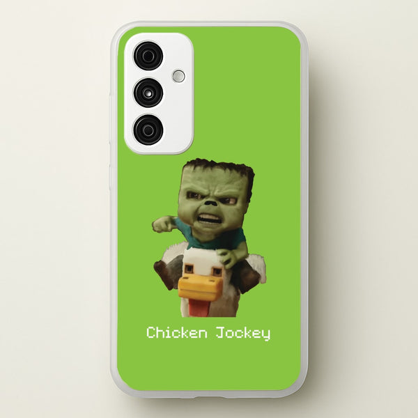 Chicken Jockey   - Minecraft Phone Case for Galaxy A55