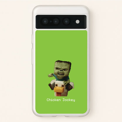 Chicken Jockey   - Minecraft Phone Case for Google Pixel 7 Pro