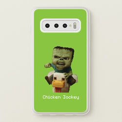 Chicken Jockey   - Minecraft Phone Case for Galaxy S10