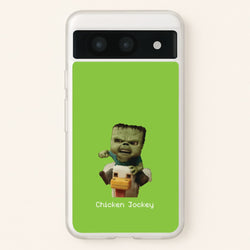 Chicken Jockey   - Minecraft Phone Case for Google Pixel 8a