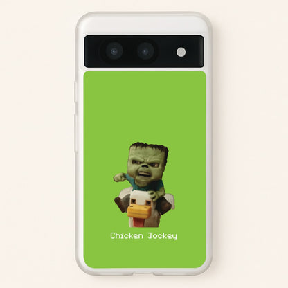 Chicken Jockey   - Minecraft Phone Case for Google Pixel 8a