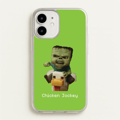 Chicken Jockey   - Minecraft Phone Case for iPhone 12 / 12 Pro
