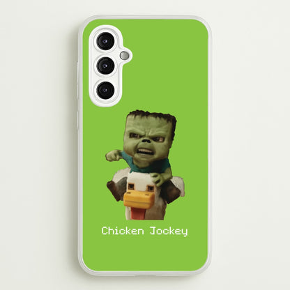 Chicken Jockey   - Minecraft Phone Case for Galaxy A14