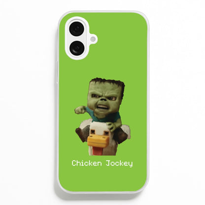 Chicken Jockey   - Minecraft Phone Case for iPhone 16 Plus