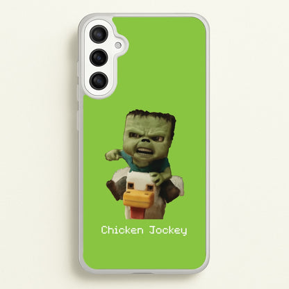 Chicken Jockey   - Minecraft Phone Case for Galaxy A34