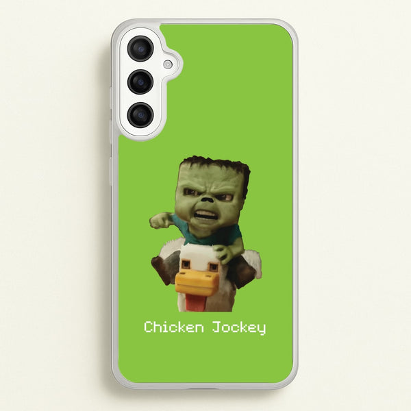 Chicken Jockey   - Minecraft Phone Case for Galaxy A34