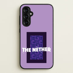 The Nether  - Minecraft Phone Case for Galaxy A54