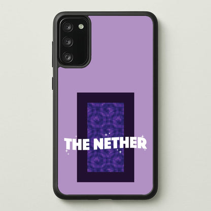 The Nether  - Minecraft Phone Case for Galaxy S20FE