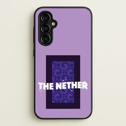 The Nether  - Minecraft Phone Case for Galaxy A54