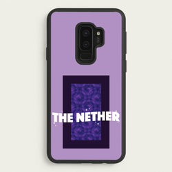 The Nether  - Minecraft Phone Case for Galaxy S9 Plus